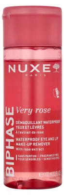 Obrázok produktu pre Nuxe Very Rose Biphase Vodoodolný odličovač očí a pier 100 ml