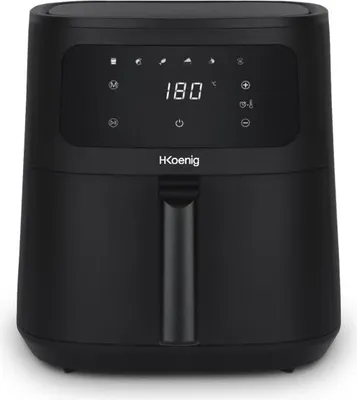 Image de Friteuse à air chaud H.Koenig FRY840, capacité 4L, cuisine pour jusqu'à 6 personnes