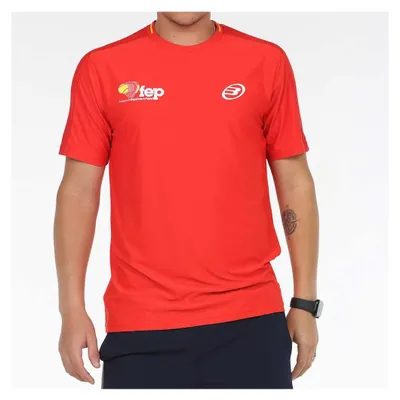 Produktbild von Bullpadel Rotes Exudo T-Shirt - XXL
