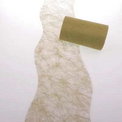 Produktbild von Sizoflor Tischläufer Dunkelgold - 12,5 cm x 25 Meter