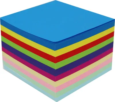 Image de Papier origami carré 80x80 mm 500 feuilles MIX 1