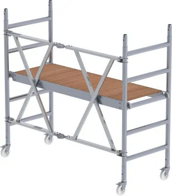 Produktbild von Günzburger Steigtechnik Klappgerüst 0,75 x 1,8 m Plattformhöhe 0,99 m - 115301