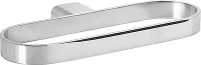 Produktbild von BORGANIC Handtuchring Edelstahl poliert 250x220x125 mm für Bad & Küche >> zum Bohren