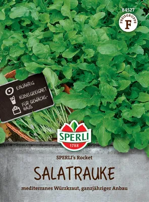 Produktbild von SPERLI Salatraukesamen Rocket Eruca sativa 3-4 lfd. Meter