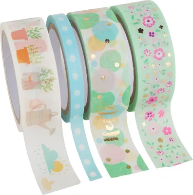 Produktbild von Washi Tape Set "Hot Foil Spring"