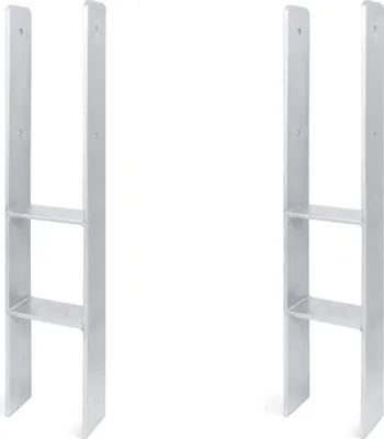 Obrázek produktu pro Sloupek Alberts H ve svazku, žárově pozinkovaný, celková výška 800 mm, hloubka 60 mm