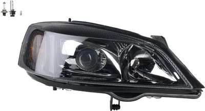 Produktbild von Scheinwerfer passend für Opel Astra G 02/98- 01/05 Rechts Leuchtmittel 1216116 1216270 Johns