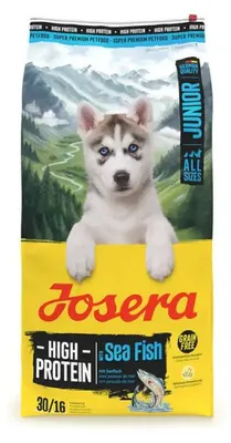 Obrázok produktu pre Myslím si Josera Junior High Protein Ryba 12,5 Kg