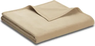 Produktbild von Biederlack Wohndecke UNICOLOUR BL 150x200 cm beige Decke Kuscheldecke