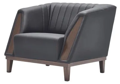 Produktbild von Sessel Büromöbel Leder Couchen Sitzer Set Sofa Polster Couch Sessel