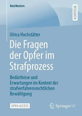 Produktbild von Die Fragen der Opfer im Strafprozess