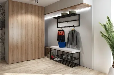 Produktbild von Schuhregal, Flurschrank mit Sitzfläche Livi 60 x 35 cm