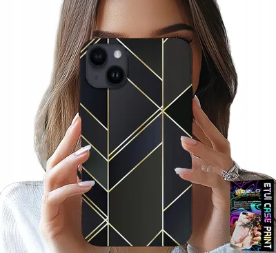Obrázok produktu pre Puzdro Pre Iphone 13 - Zlaté Rámčeky, Elegantný Dizajn + Sklo