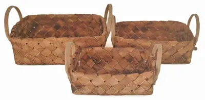 Produktbild von Korb aus Holz, 36 x 28 x 12 cm