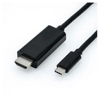 Produktbild von ROLINE USB Typ C - HDMI Adapterkabel, ST/ST, 1 m