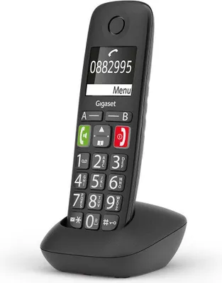 Produktbild von Gigaset E290HX DECT-Telefon Schwarz