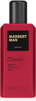 Produktbild von Marbert Deodorant Mann Classic Spray 125 ml würzig-holzig, treibgas- und aluminiumfrei