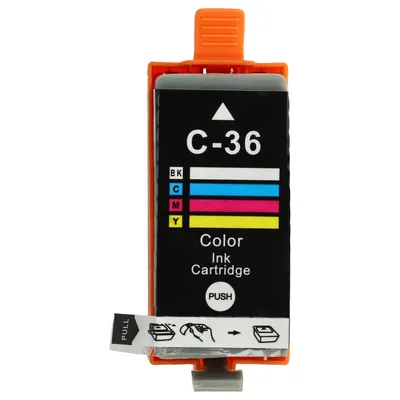 Produktbild von vhbw Tintenpatrone Mehrfarbig kompatibel mit Canon Pixma IP110, IP100P, ip100, IP100v Drucker (kompatibel, 13ml)