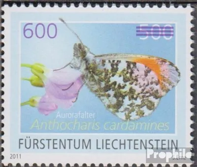 Produktbild von Briefmarken Liechtenstein 2012 Mi 1651 (kompl.Ausg.) postfrisch Aufdruckausgabe