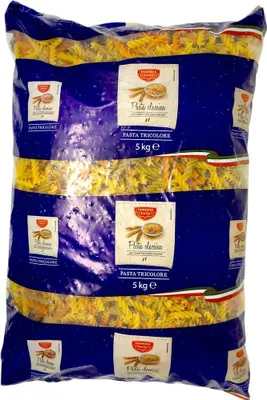 Produktbild von Mamma-Lucia Spiralen Pasta bunt 5kg Tomate Spinat Nudeln Vorrat