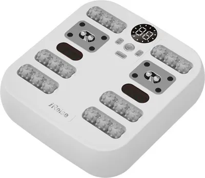 Produktbild von INF Smart Fuß- und Rückenmassagegerät mit 10 Stufen & Wärmefunktion Weiß