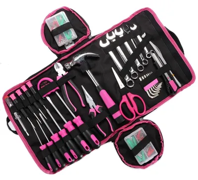 Obrázek produktu pro Sada nářadí HOME PINK 120 BAG
