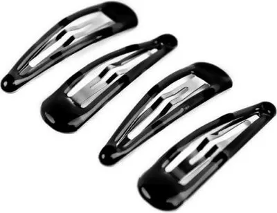 Immagine prodotto di Donegal, Fermaglio automatico per capelli Click Clack, 4 pezzi.