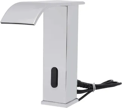 Produktbild von Automatischer Sensor Berührungsloser Wasserhahn, Toilette Automatische Armatur (Sensor-Armatur - Galvanisiert)