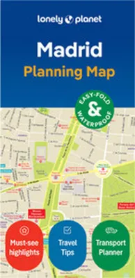 Immagine prodotto di Lonely Planet Madrid City Map