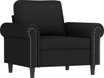 Immagine prodotto di Poltrona Nero 60 cm Velluto