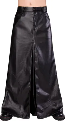Immagine prodotto di Kilt nero con pistola - Gonna a catena in denim XXL