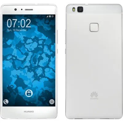 Produktbild von PhoneNatic Case kompatibel mit Huawei P9 Lite - clear Silikon Hülle Slimcase + 2 Schutzfolien