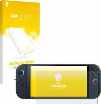 Produktbild von upscreen Schutzfolie für Nintendo Switch 2 Displayschutz Displayschutzfolie Folie Matt Entspiegelungsfolie