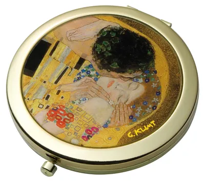 Produktbild von Goebel Gustav Klimt - Der Kuss (Taschenspiegel,...