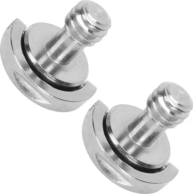 Produktbild von Edelstahl-D-Schaft-DRing-1/4-Zoll-Stecker-Befestigungsschraubenadapter für Kamera-Schnellwechselplatte