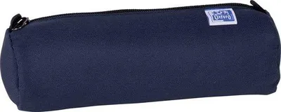 Produktbild von Polyester Etui, blauw, rondo, 1 Fache, 22 x 7 x 7 cm, mit Reißverschluss