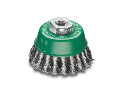 Produktbild von Lessmann Topfbürste Edelstahl gezopft 65x0,5mm