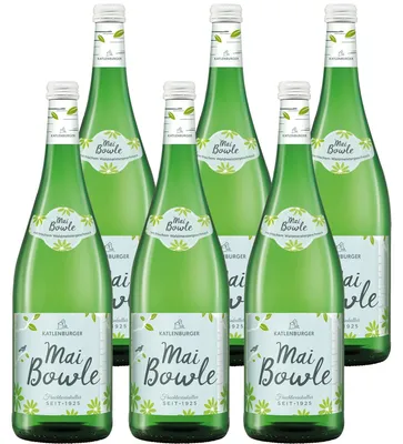 Obrázek produktu pro Katlenburger květnový punč s ptačím zobem – osvěžující a ovocný, 1000 ml, balení po 6 ks