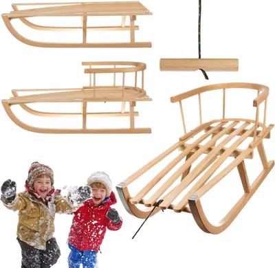 Obrázok produktu pre Drevené sane PAKO 25217