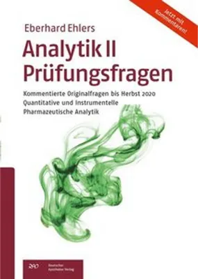 Obrázek produktu pro Analytik II Prüfungsfragen