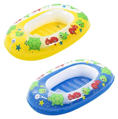 Produktbild von Kinder-Schlauchboot Kiddie Raft 102 x 69 cm Sortiert 34037CB Mehrfarbig