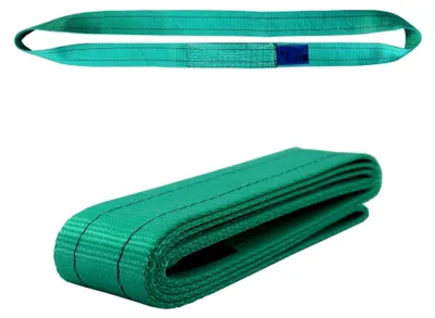 Produktbild von Endlosbandschlinge EN1492-1 SF:7, WLL: 2.000 kg, Farbe: Grün (3 m)