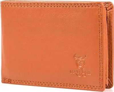 Produktbild von MATADOR BILBAO Herren Leder Portemonnaie RFID Hell-Braun