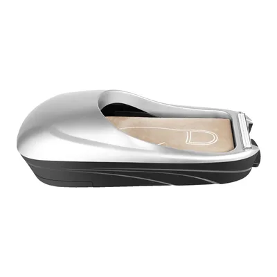 Immagine prodotto di Macchina copriscarpe automatica, 500 applicazioni, design elegante in argento, argento