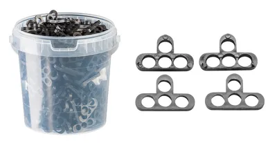 Produktbild von Hardex Distanzkreuze 10mm T-förmig 30 St. im Beutel
