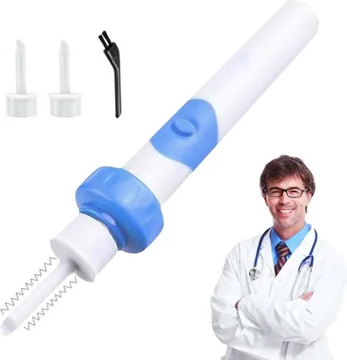 Produktbild von MODFU Hygienezubehör, Ohrenreiniger mit Saugfunktion, Effektive Ohrenschmalz-Entfernung, Sanft & Sicher, Mit Vibrationsmassage, Einfach zu Bedienen, Wiederaufladbar