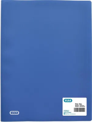 Immagine prodotto di ELBA Sichtbuch DIN A4 Standard, mit 40 Hllen, blau