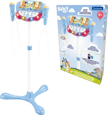 Produktbild von Bluey BT-Standmikrofon mit 2 Mikros & Stimmeffekten