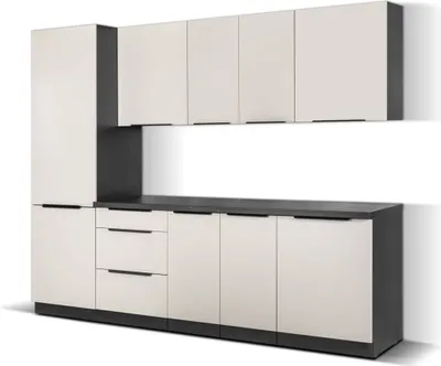 Produktbild von Küchenmöbel-Set "A" Arona 260cm mit Arbeitsplatte