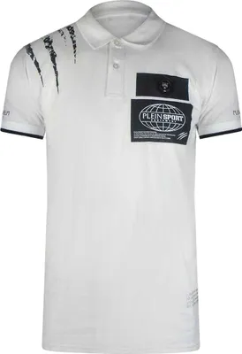 Produktbild von Plein Sport - Poloshirt für Herren SY2196 (S) (Weiß)